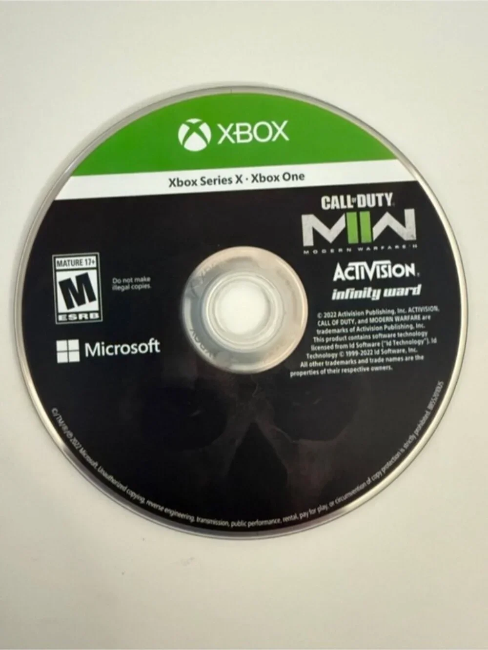 Call of Duty Modern Warfare II MW2 Xbox Series X / Xbox One Cross-Gen Game